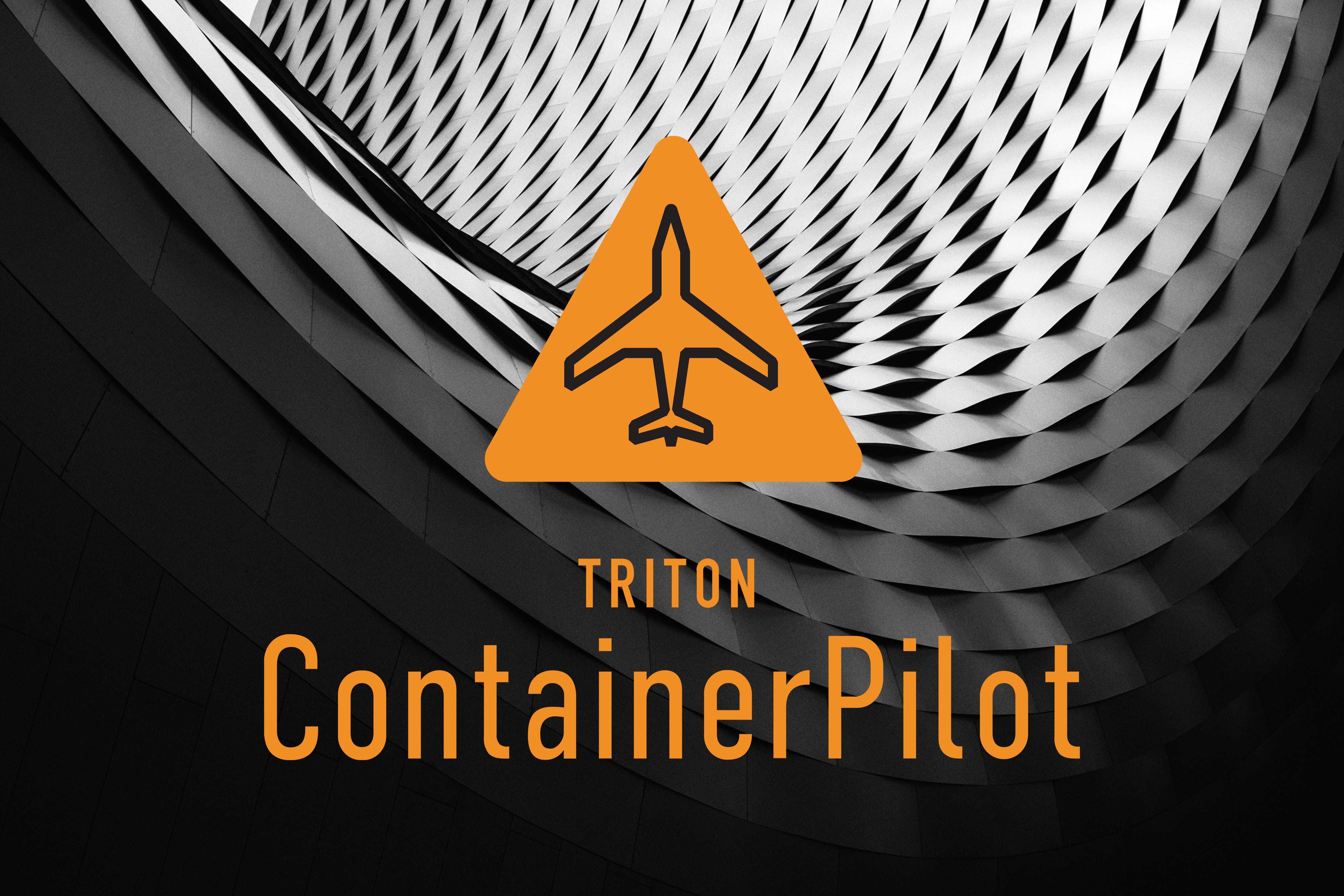 Containerpilot logo with public domain background photo.